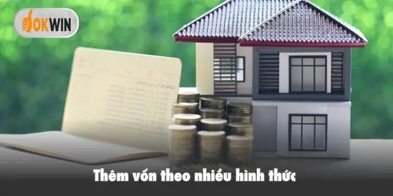 Thêm vốn theo nhiều hình thức