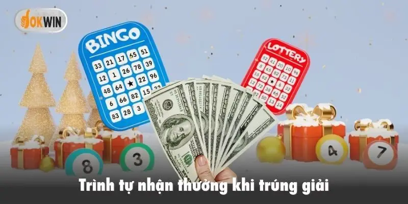 Trình tự nhận thưởng khi trúng giải