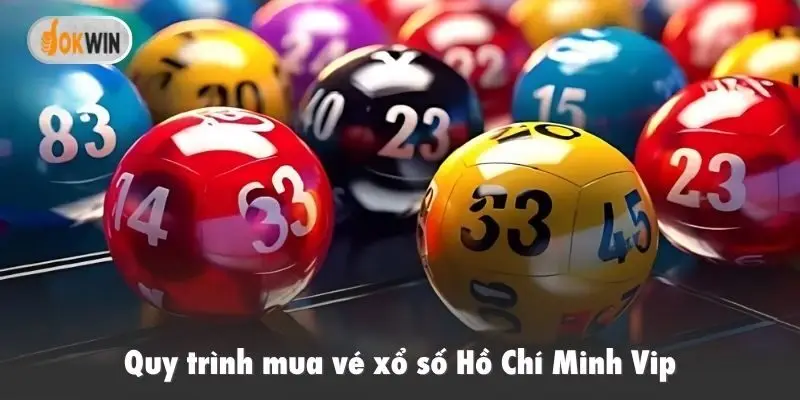 Quy trình mua vé xổ số Hồ Chí Minh Vip