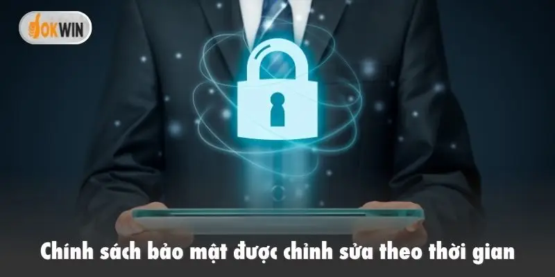 Chính sách bảo mật được chỉnh sửa theo thời gian