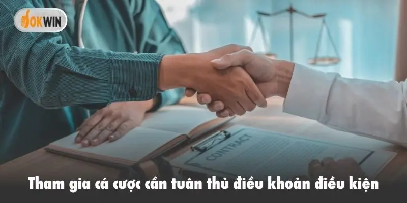 Tham gia cá cược cần tuân thủ điều khoản điều kiện