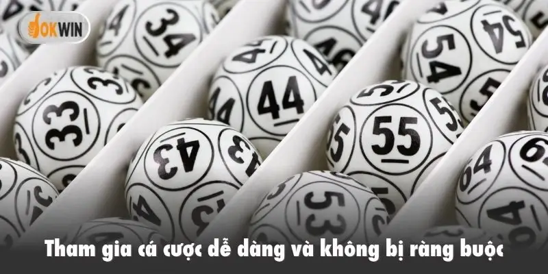 Tham gia cá cược dễ dàng và không bị ràng buộc