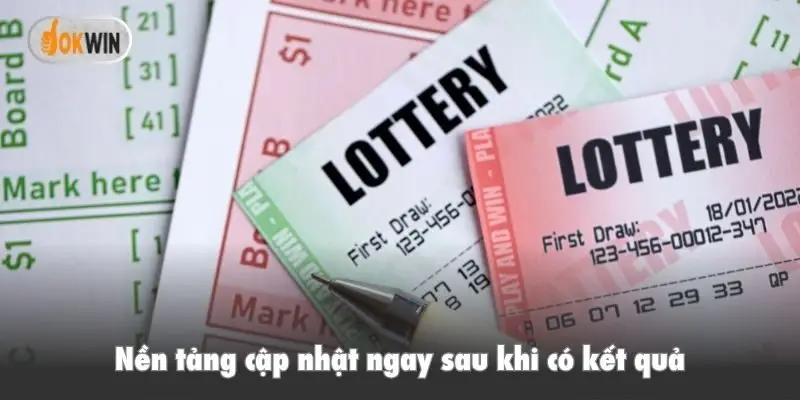 Nền tảng cập nhật ngay sau khi có kết quả